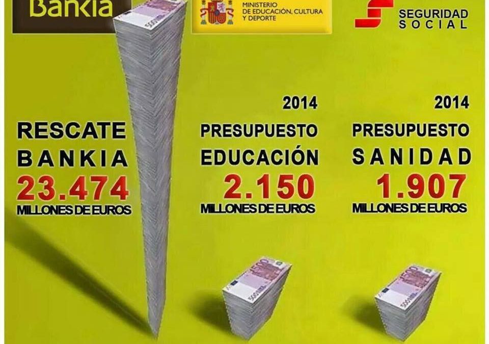¿Tendrá algo que ver la crisis española con Bankia?