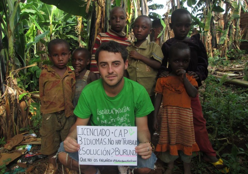 Andrés nos apoya desde Burundi