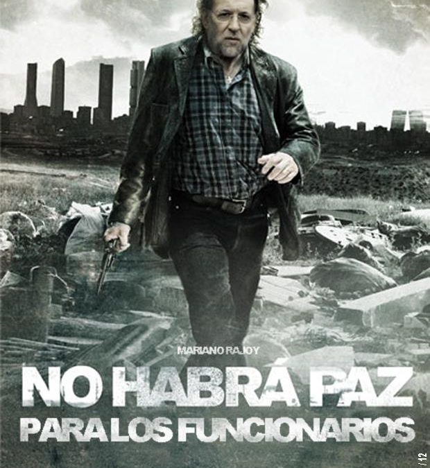 Mariano Rajoy: No habrá paz para los funcionarios