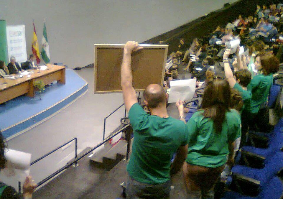 Interinos reciben a la Consejera y al Viceconsejero