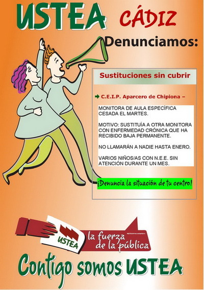 Cadiz Nueva baja sin cubrir