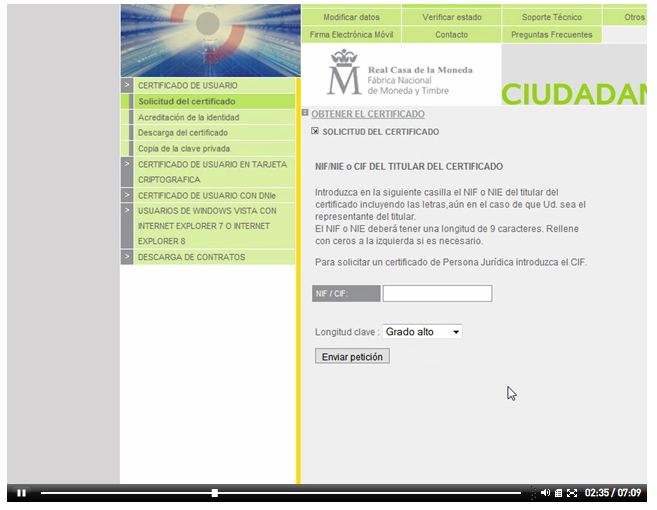 Vídeo – Tutoriales para rellenar el Concurso de Traslados