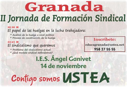 Granada. II Jornada de Formación Sindical