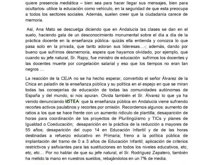 MATO NOS MATA. DE LA CHICA NOS TOREA