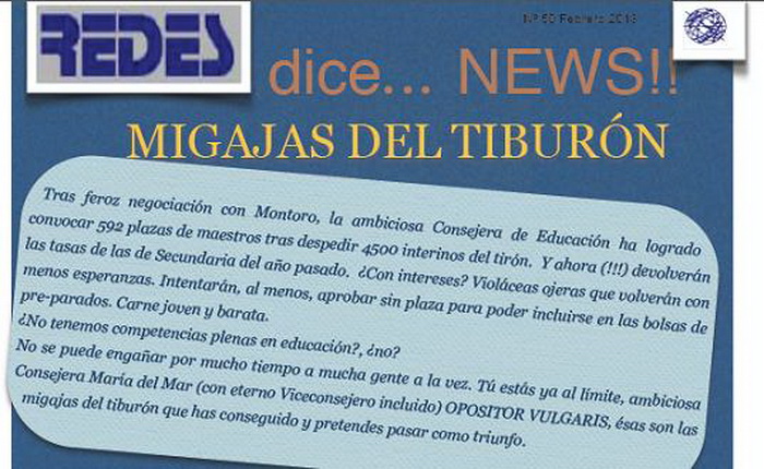 Migajas del Tiburón. REDES