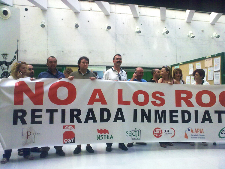 CONCENTRACIONES EN ANDALUCÍA EN RECHAZO A LOS ROCs