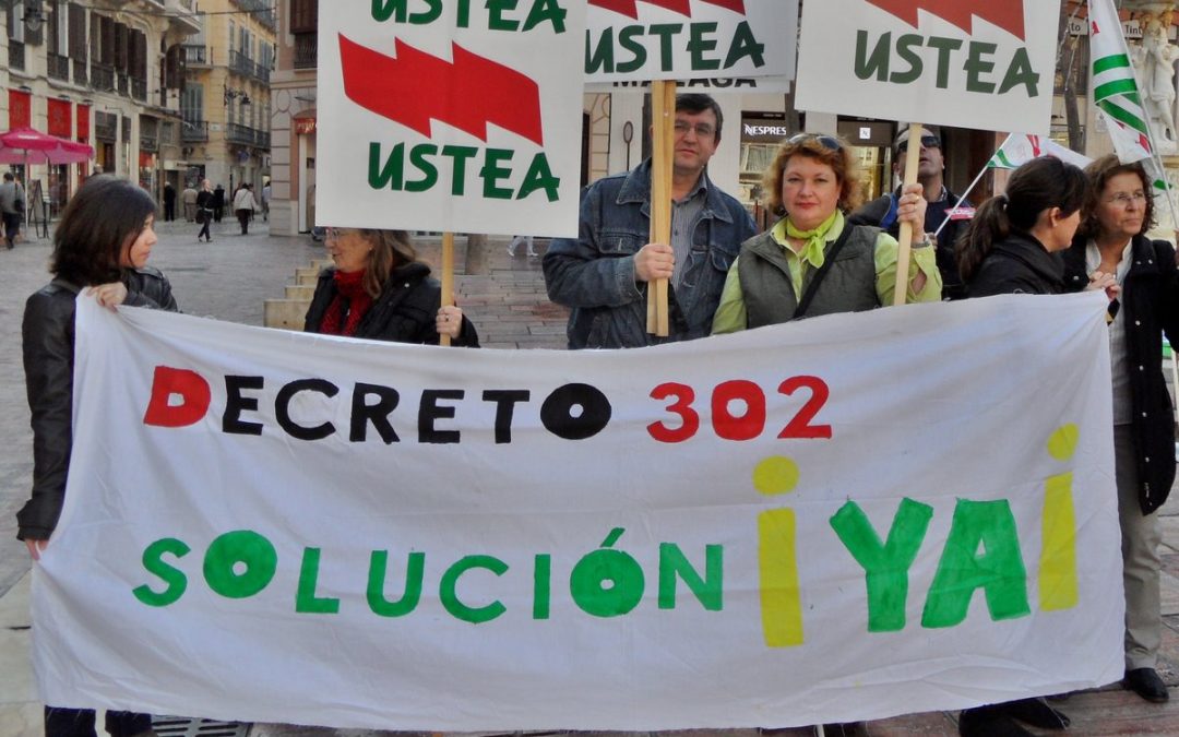 Oposiciones 2012. Fotos de la concentración de ayer