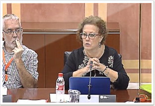 Comparecencia de USTEA en comisión sobre ‪#‎PresupuestosANDALUCÍA‬