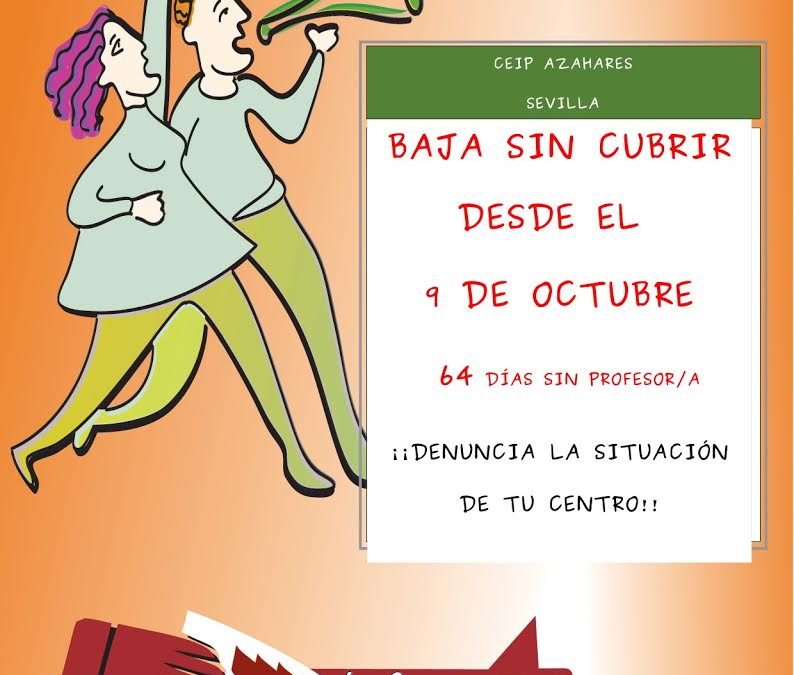 USTEA Denuncia.Nueva baja sin cubrir en Sevilla