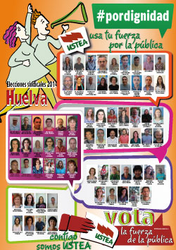 Elecciones Sindicales 4Diciembre: Nuestr@s candidatas y candidatos