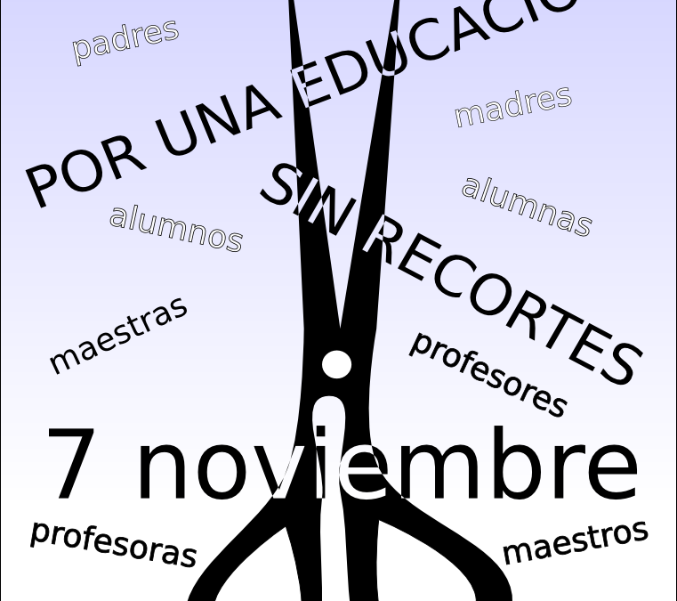 Huelva Día 7 de Noviembre cacerolada