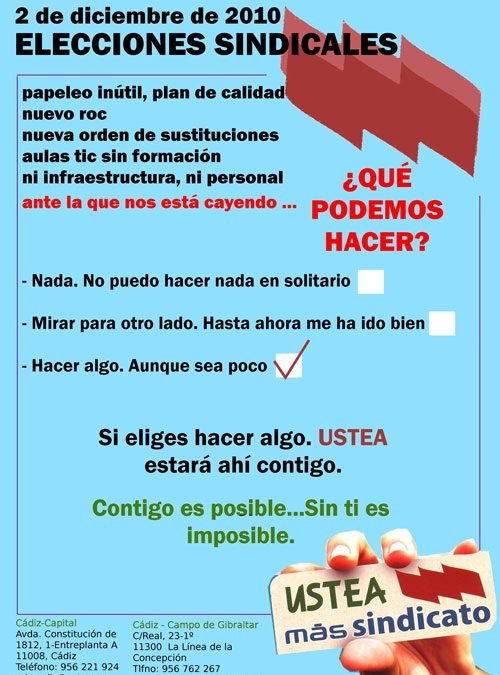 ¿Qué puedes hacer?
