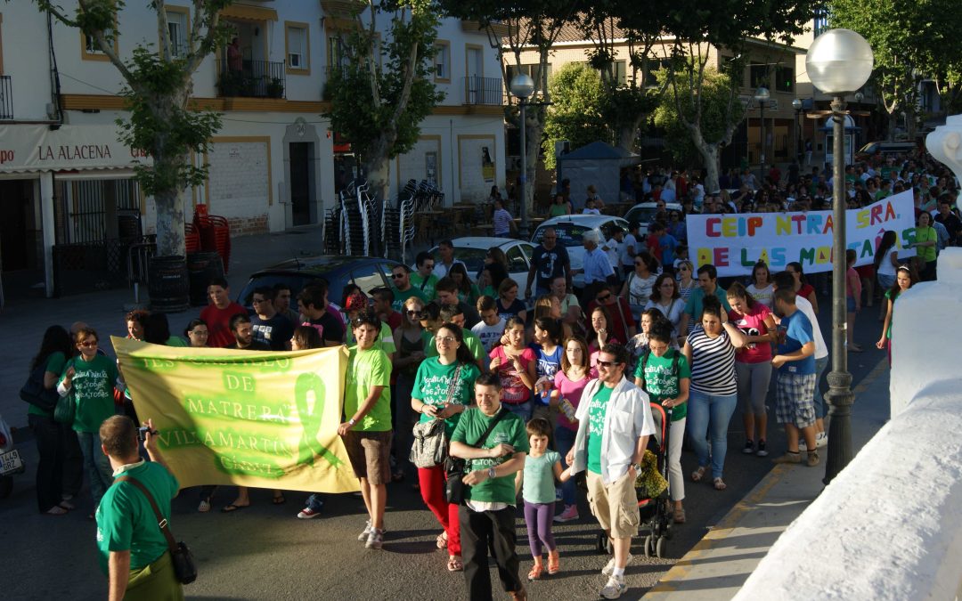 Villamartin en lucha por la escuela y la sanidad públicas
