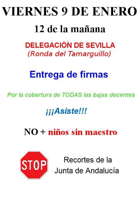 No más niñ@s sin maestr@