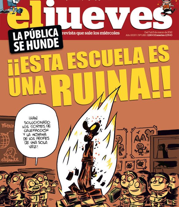 Humor. Solucionan los problemas de calefacción en los centros educativos