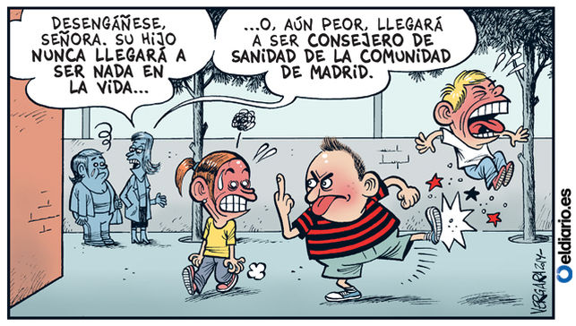 Nunca llegará a ser nada en la vida….