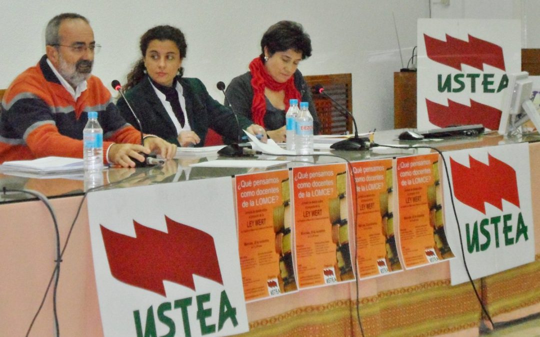 USTEA advierte de los peligros de la nueva ley de educación que diseña el PP