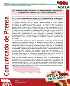 USTEA_Rechaza_la_revalida_en_6_Primaria