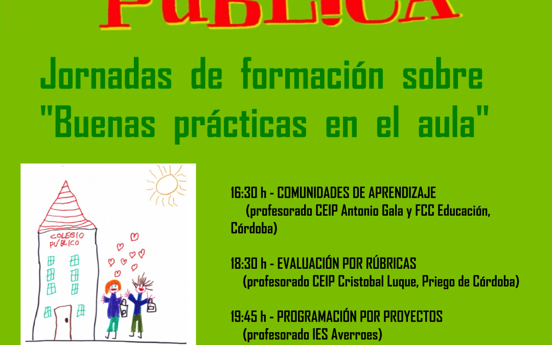 Jornadas de Enamorad@s de la Escuela Pública en Córdoba