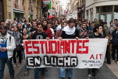El derecho a huelga de los estudiantes de Secundaria