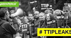 Greenpeace y la Campaña No al TTIP publican en castellano los papeles filtrados del tratado y los sacan a la calle en más de 25 ciudades