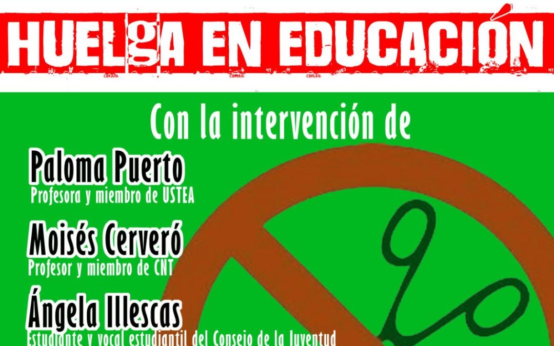 Asamblea informativa en Córdoba el pasado 19 de octubre con la participación de USTEA