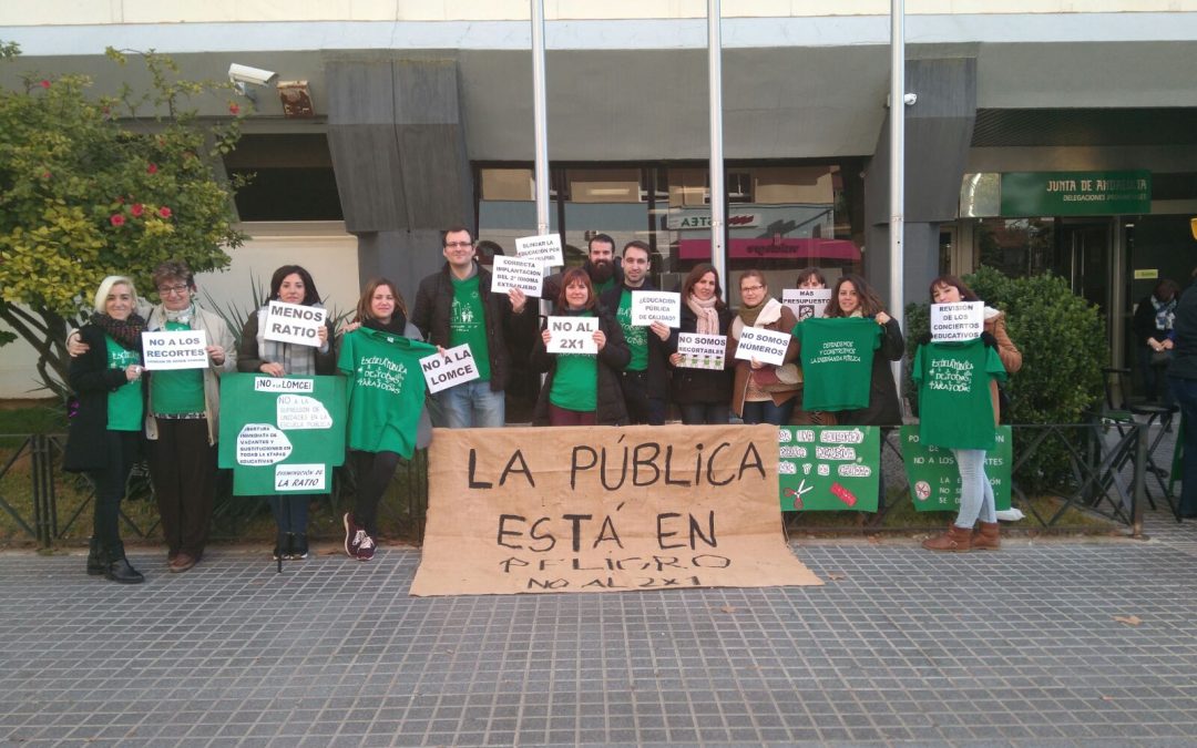 Córdoba. Concentraciones en Córdoba en defensa de la Escuela Pública