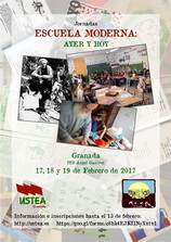 Granada. Jornadas de Formación: Escuela Moderna Ayer y Hoy