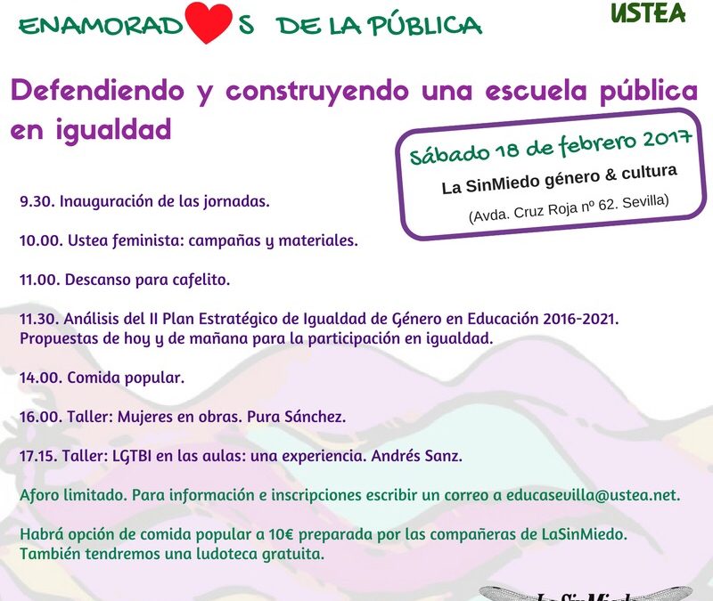 USTEA SEVILLA VI Jornadas Enamorados de la Pública