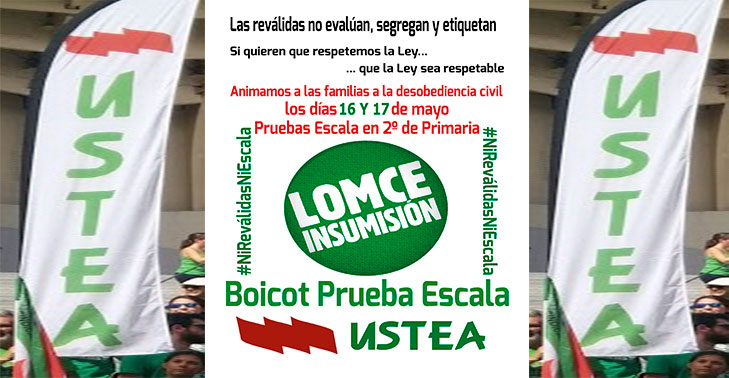 2017: De nuevo la prueba ESCALA en Andalucía. Razones para oponernos