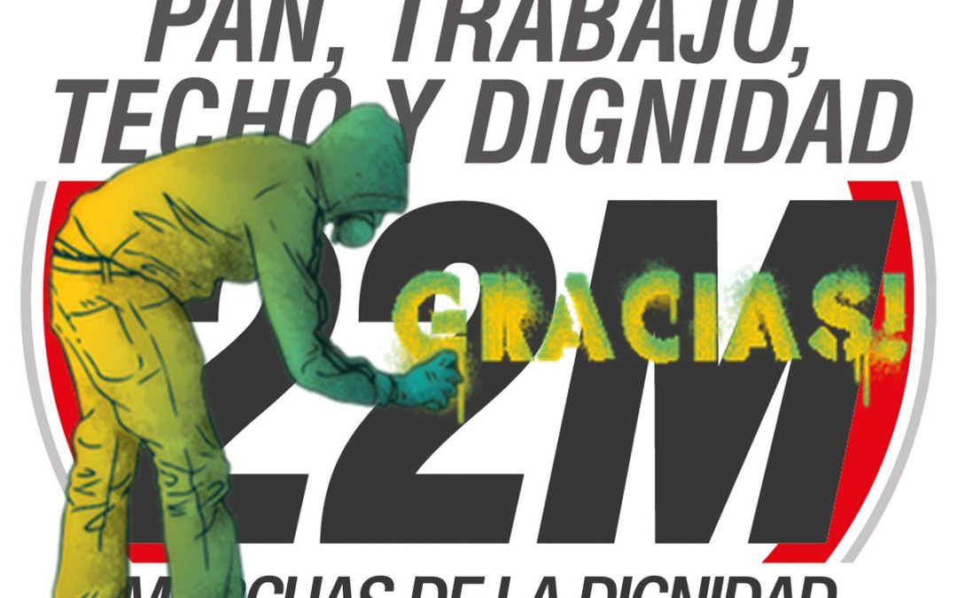 27M Marchas de la Dignidad. Resumen visual de una jornada reivindicativa