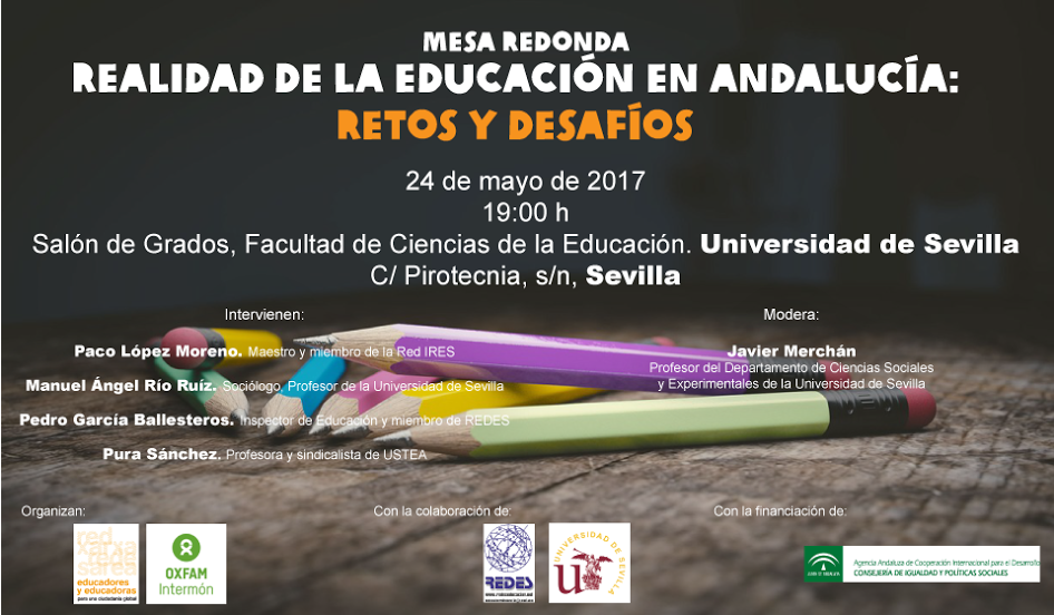 Sevilla. Mesa Redonda: «El estado de la educación en Andalucía: Retos y desafíos»