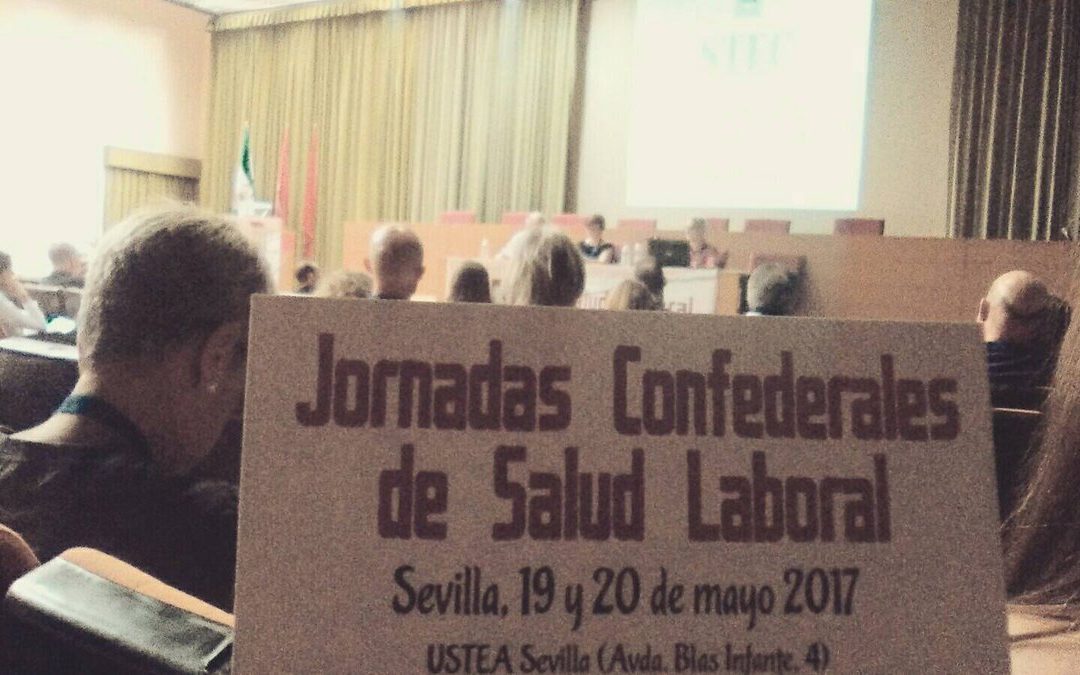 Jornadas de Salud Laboral celebradas en Sevilla el 18 y 19 de mayo