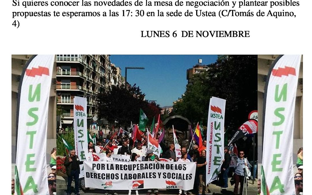 USTEA Córdoba. Asamblea de Profesorado Interino