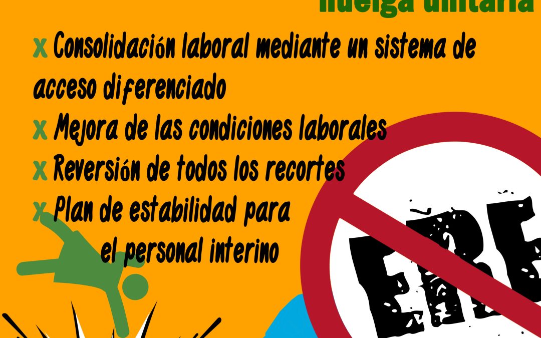 Manifestación 12M – Asambleas de personal interino y movilizaciones