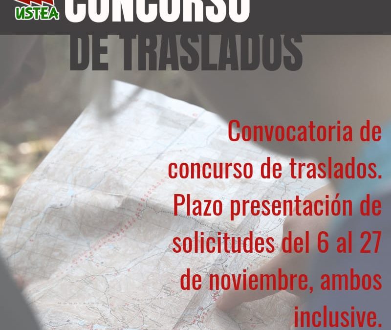 Convocatoria de Concurso de Traslados del Cuerpo de Inspectores
