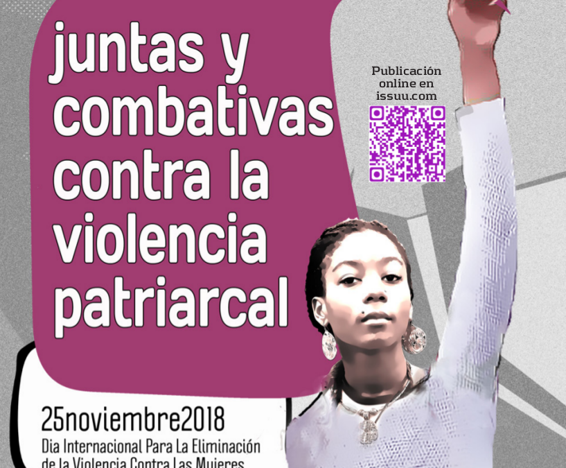 25 de noviembre. Propuestas didácticas. Juntas y combativas contra la violencia patriarcal