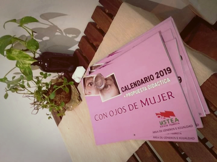 calendario con ojos de mujer 2019