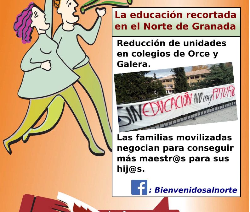 Granada. El norte de la provincia en lucha por la Educación.