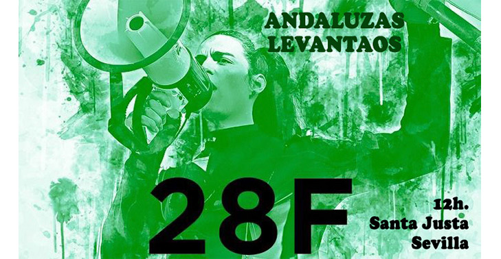 Manifestación 28F ¡ANDALUZAS, LEVANTAOS!