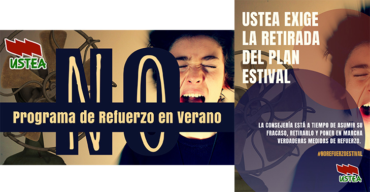 USTEA exige la retirada del plan de refuerzo estival