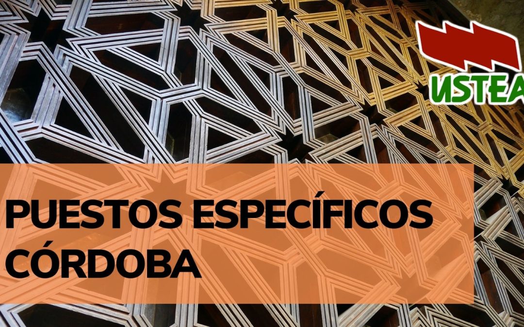 Córdoba. Resolución provisional de concesión de continuidades en puestos específicos