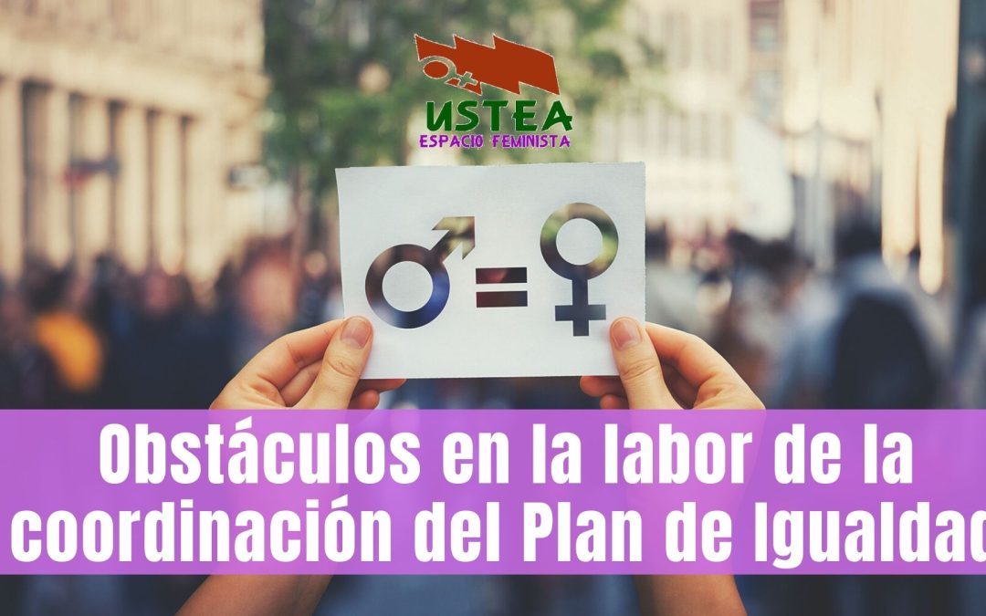 Obstáculos en la labor de la coordinación del Plan de Igualdad