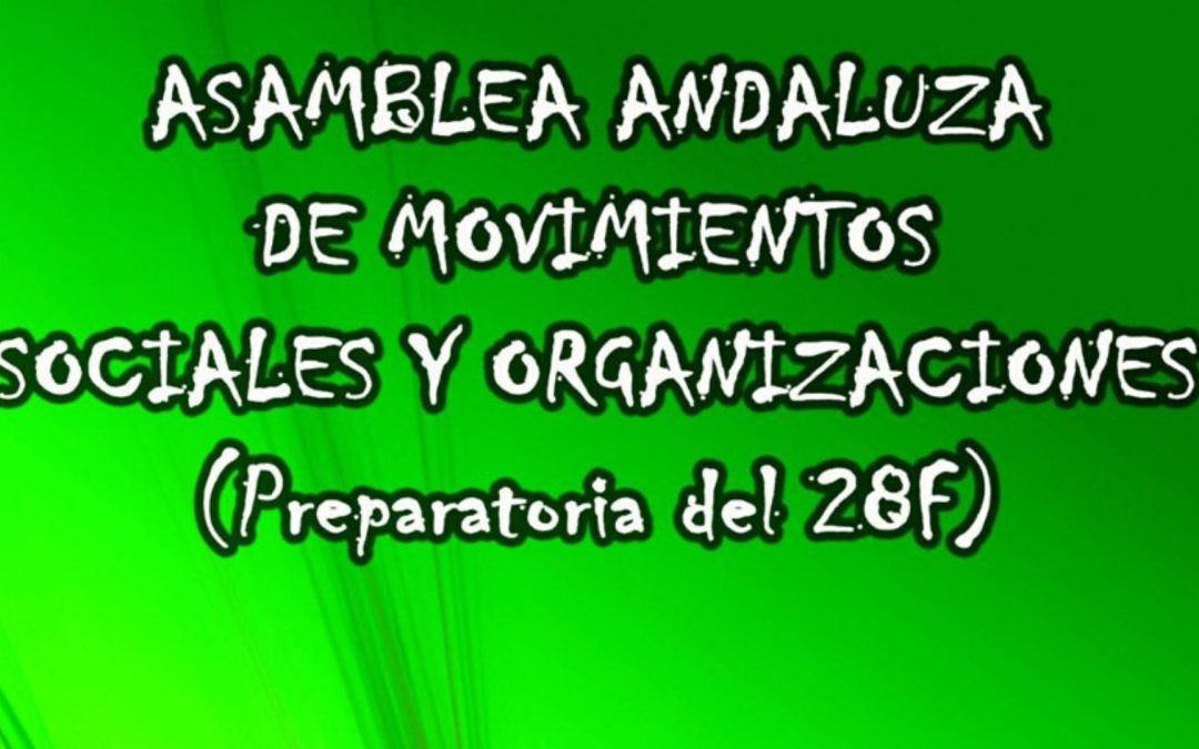 Asamblea andaluza de movimientos sociales y organizaciones