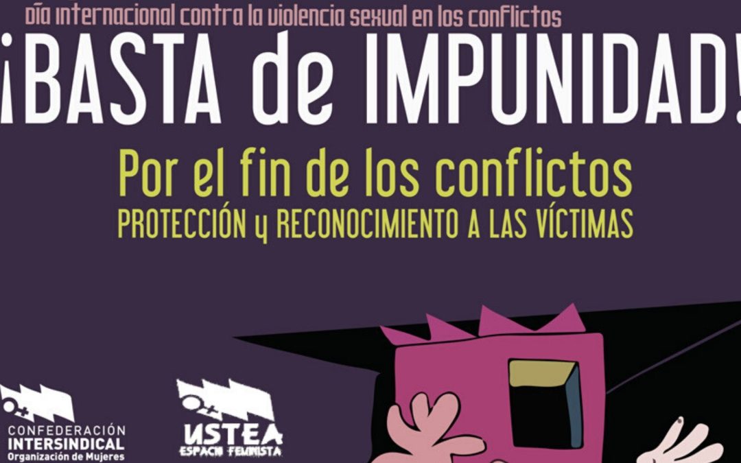 19 de junio, día internacional contra la violencia sexual en los conflictos
