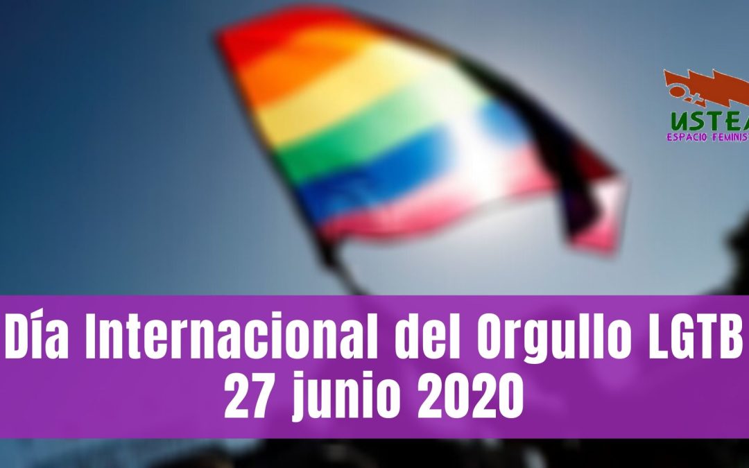 Día Internacional del Orgullo LGTB 28 junio 2020