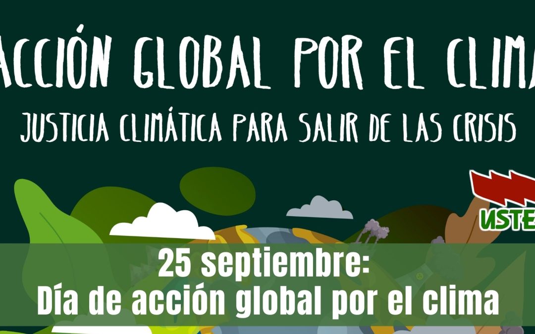 25 de septiembre: Día de acción global por el clima