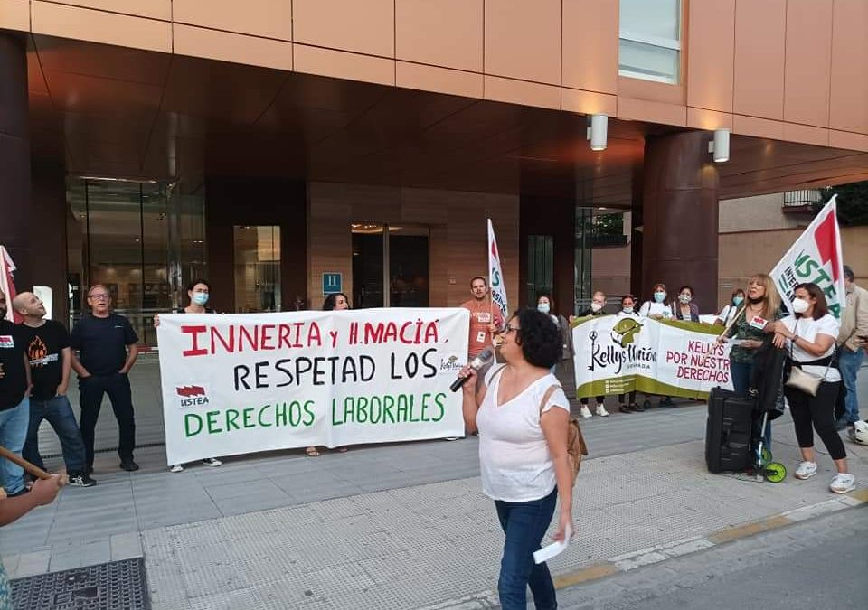 Huelga de camareras de piso 4, 5, 6 y 7 de diciembre
