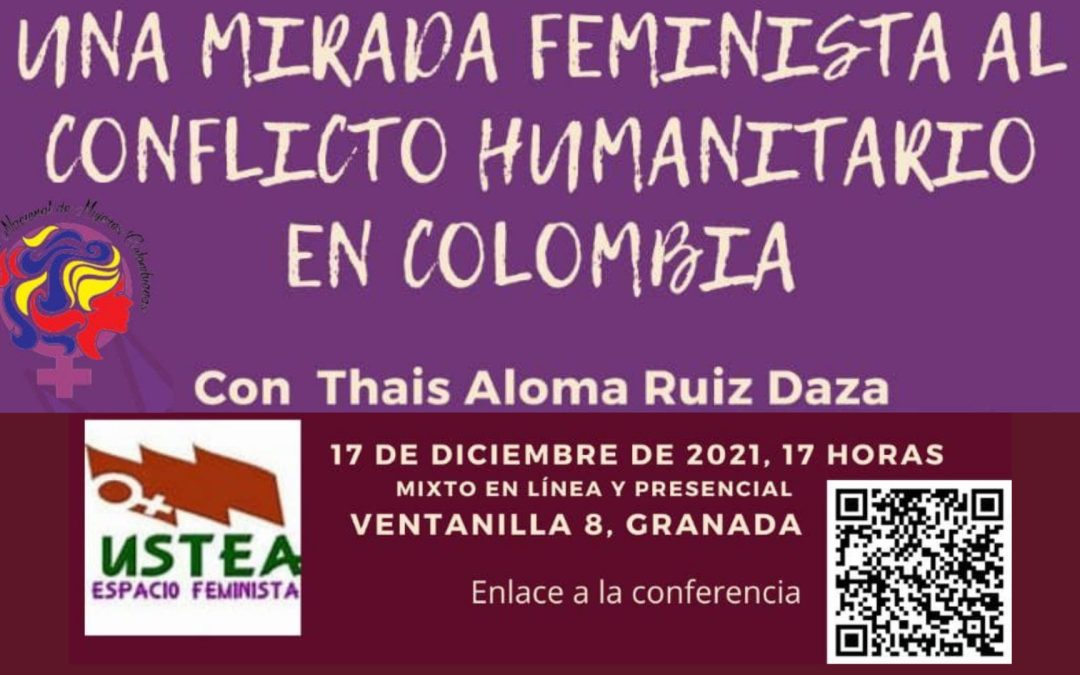 Conferencia y debate: Una mirada feminista al conflicto humanitario en Colombia