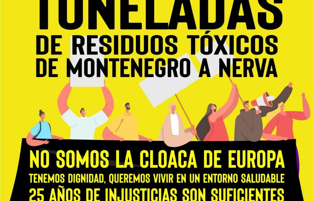 SÍ al cierre del vertedero de Nerva